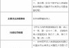 平安人寿重庆市长寿支公司被罚：因业务员欺骗投保人